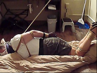 brunette bdsm bondage